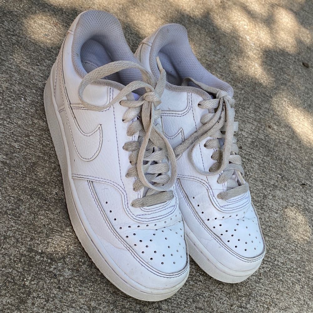 Nike White Athletic Shoes